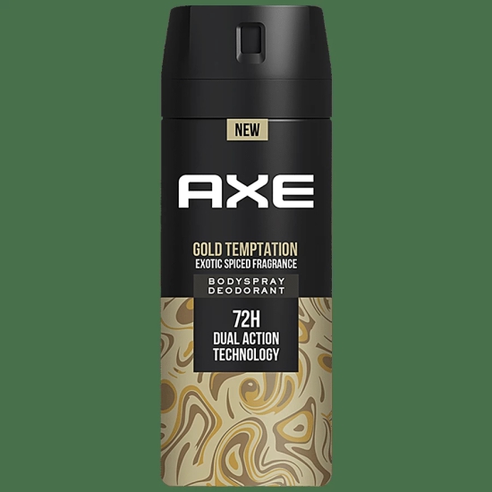 Axe Gold Temptation - Long Lasting Deodorant, Body Spray, For Men, 150 Ml