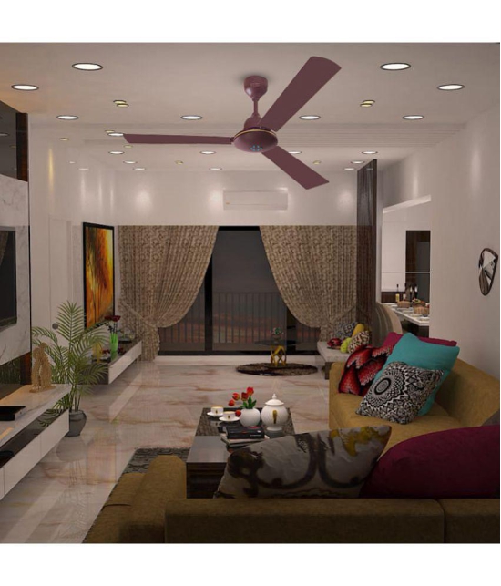 Orpat 1200 BLDC Moneysaver S Ceiling Fan Brown - Brown