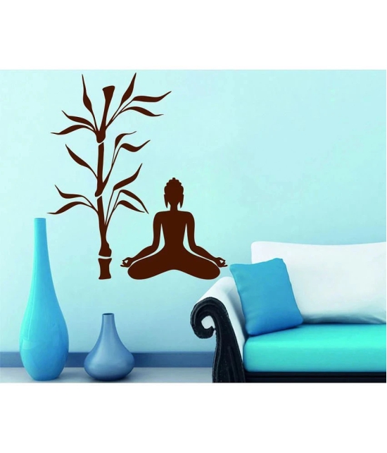 Decor Villa Yoga Man Vinyl Wall Stickers