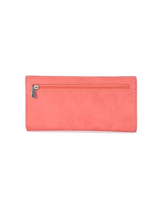 Baggit PU Pink Womens Three fold Wallet ( Pack of 1 ) - Pink