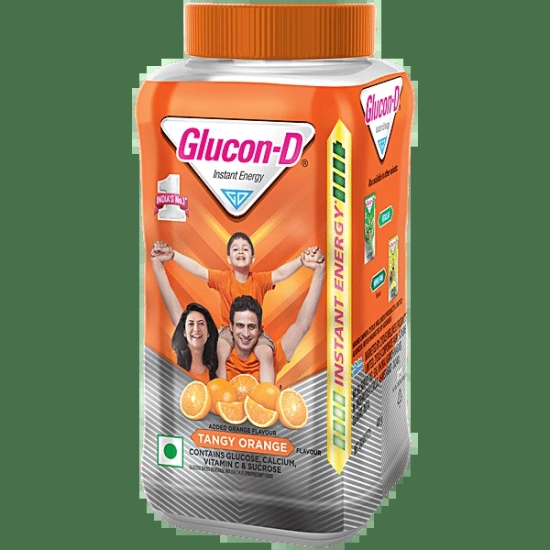 Glucon-D Tangy Orange, 400 Gm