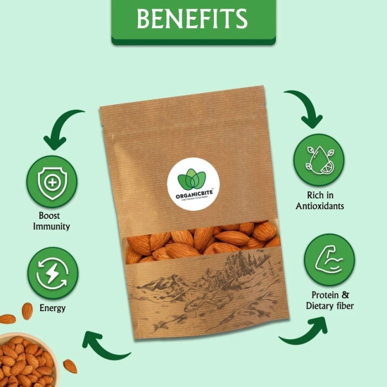 Almonds - 100% Natural Almonds Handpicked by farmers