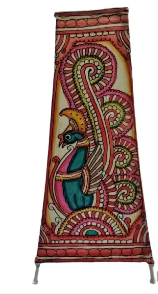 Peacock Kalamkari Hand Painted Wall Hanging