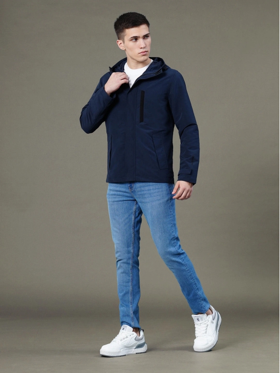 RedTape Hooded Light Jacket for Men | Enhanced Comfort