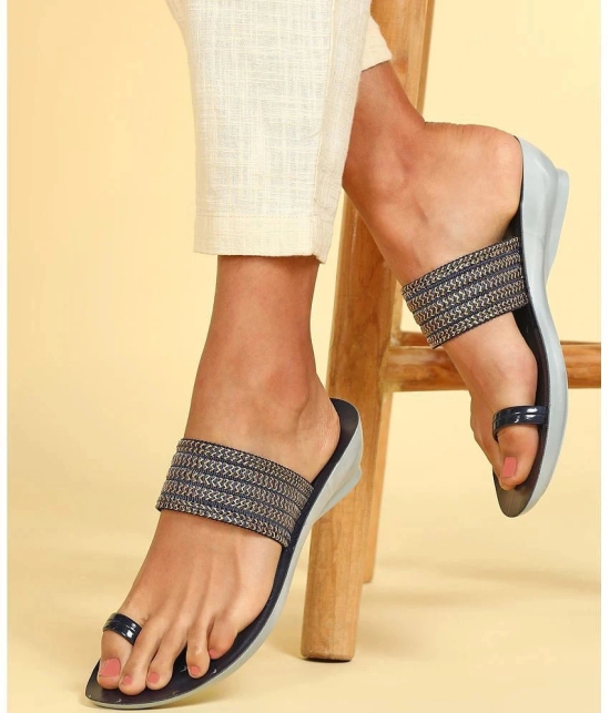 Paragon Blue Floater Sandals - None