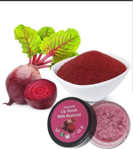 Aquagem skincare All Natural  Beetroot Lip Scrub