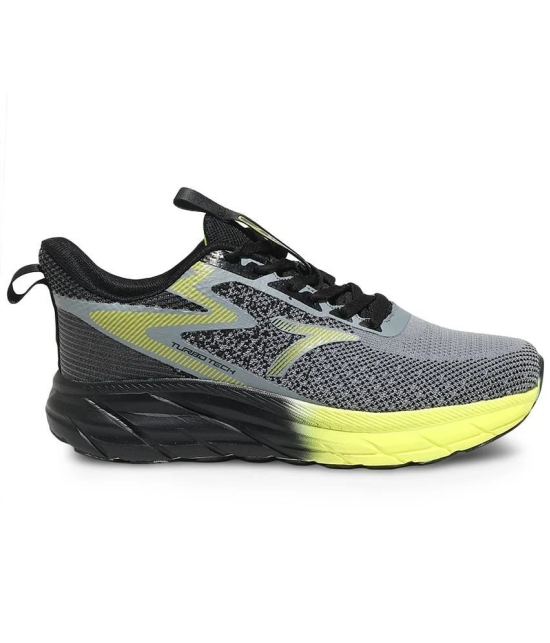 Action Sports Running Shoes Light Grey Mens Sports Running Shoes - None