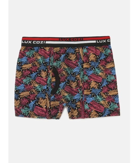 Lux Cozi - Multicolor Cotton Boys Trunks ( Pack of 6 ) - None