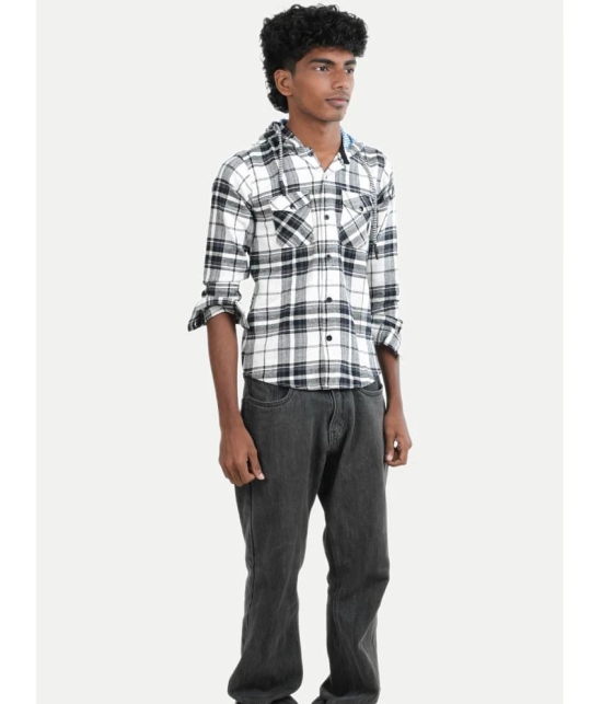 Boys Dark Green Checked shirts - None