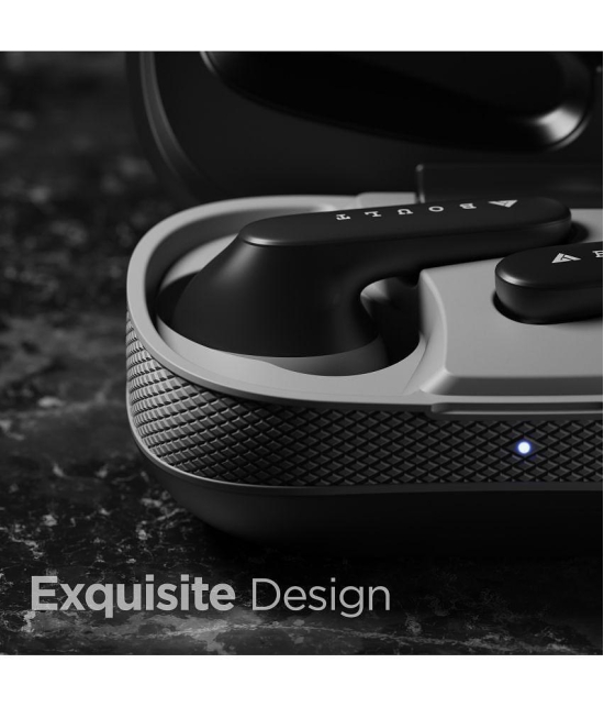 Boult Audio Y1 In Ear True Wireless (TWS) 40 Hours Playback IPX5(Splash & Sweat Proof) Powerfull bass -Bluetooth Black