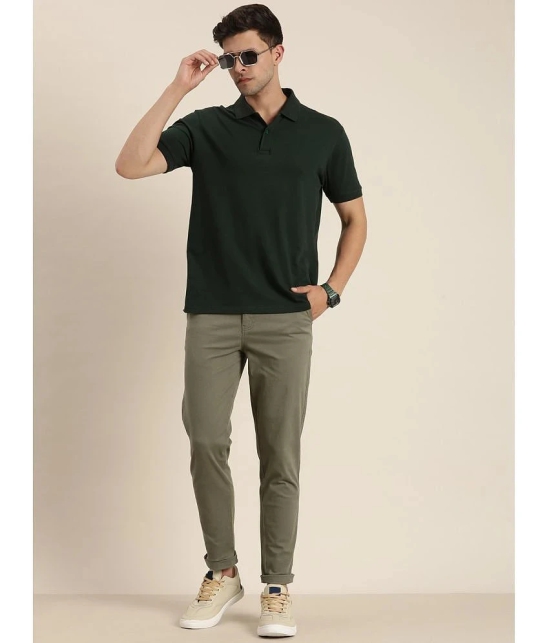 Dillinger Regular Flat Mens Chinos - Olive ( Pack of 1 ) - None