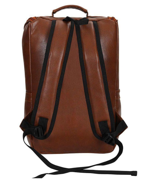 Leather World Tan Leather College Bag