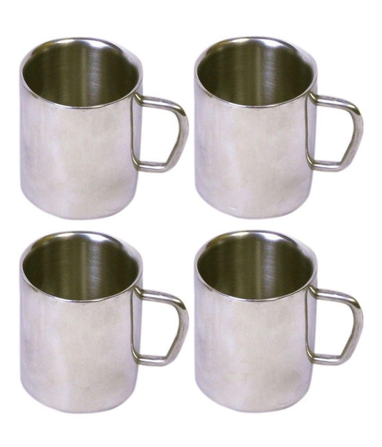 Dynore Steel Coffee Cup 4 Pcs ml