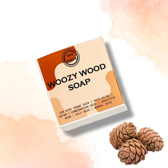 Woozy Wood Soap-Pack of 3