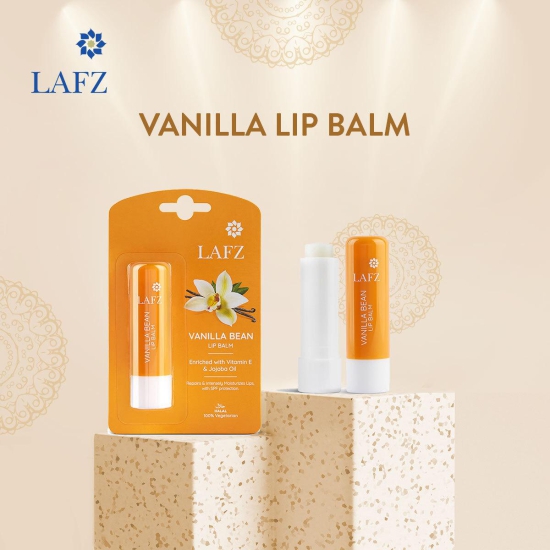 LAFZ Repairs Chapped Lips & Moisturizes With Spf Lip Balm Vanilla Bean (Pack of: 1, 4.5 g)