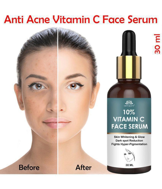 Intimify 10% Vitamin C Serum, vitamin c serum, anti acne serum, face serum, skin brightening serum, 30 ml