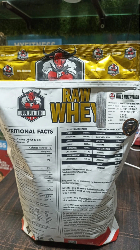 Raw whey protein.. work.... whey protein size Grow