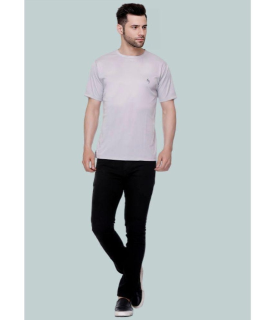 LEEBONEE - Grey Polyester Regular Fit Men's T-Shirt ( Pack of 1 ) - None