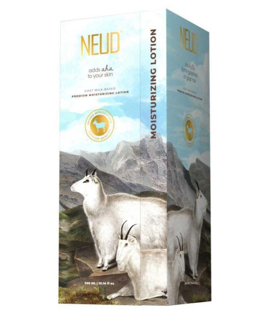 NEUD Goat Milk Premium Moisturizing Lotion for Men & Women - 1 Pack (300ml)