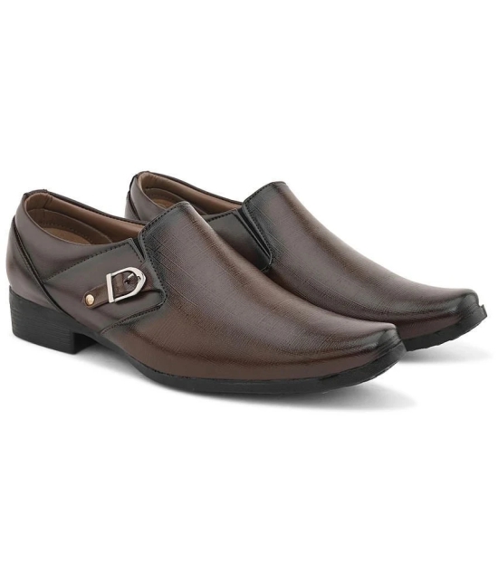 Sir Corbett Brown Mens Slip On Formal Shoes - None