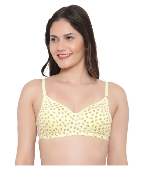 KYODO Cotton Everyday Bra - Yellow Single - 30B