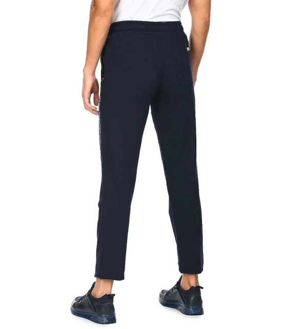 U.S. Polo Assn. Navy Cotton Mens Trackpants ( Pack of 1 ) - None