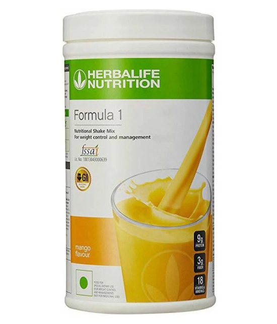 Herbalife Formula 1 Nutritional Shake Mix Mango Flavour A28693H17 500 gm Mango Single Pack