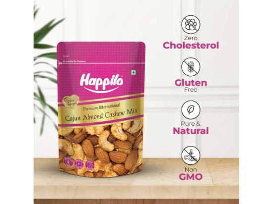 Happilo Premium International Cajun Almond & Cashew Mix 160g