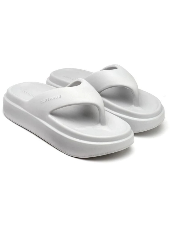 Bersache White Womens Slipper - None