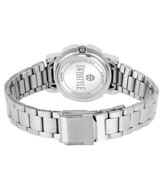 Swisstyle Stainless Steel Round Womens Watch