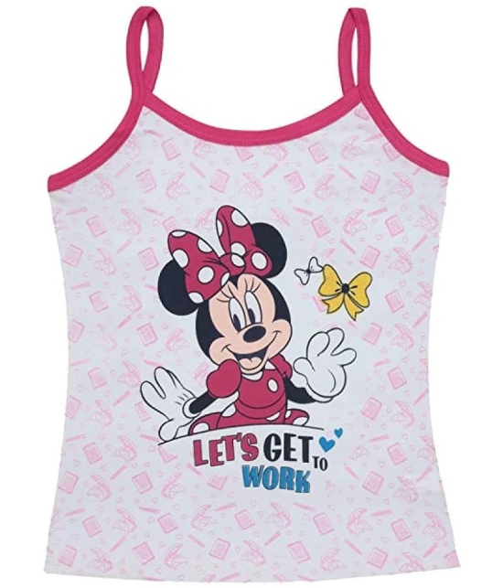 BODYCARE Minnie & Friends Girls Vest Pack Of 3-Assorted - None