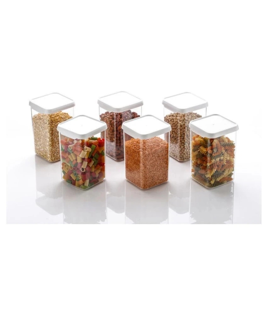 Analog Kitchenware Dal, Pasta, Grocery Plastic Food Container Set of 12 1100 mL - Multicolor