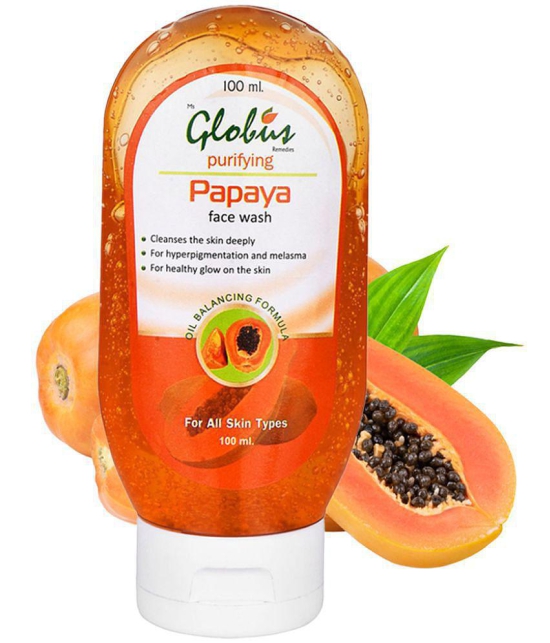 Globus Remedies Papaya Face Wash, 100 ml