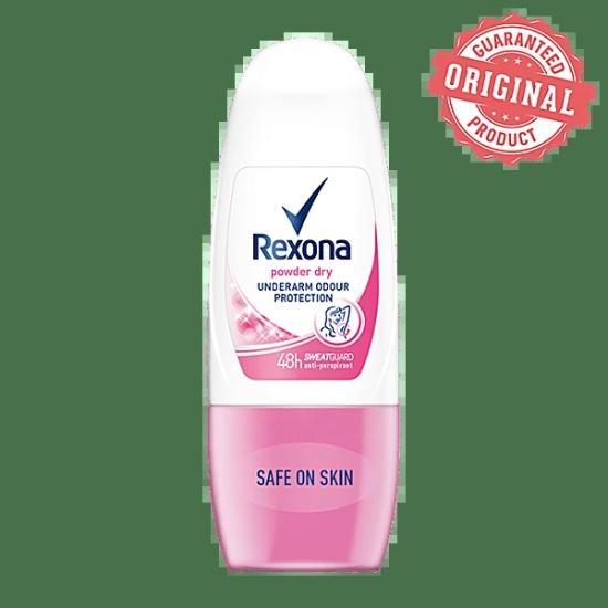 Rexona-Rollon Underarm Odour Protection Roll On - Powder Dry, 25 Ml