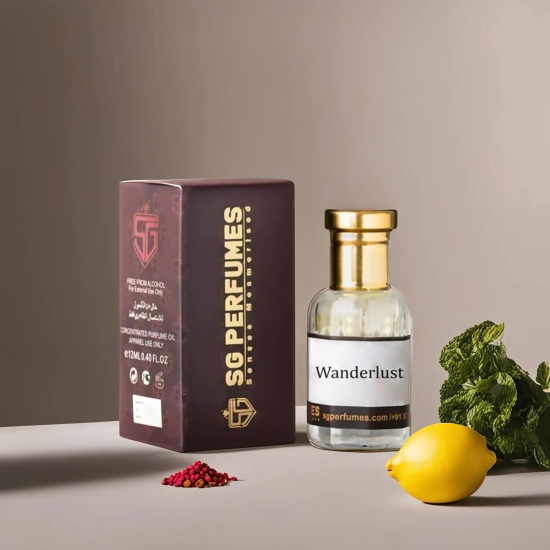 Wanderlust  Premium Attar - SG Perfumes | 12ml & 24ml-12ml