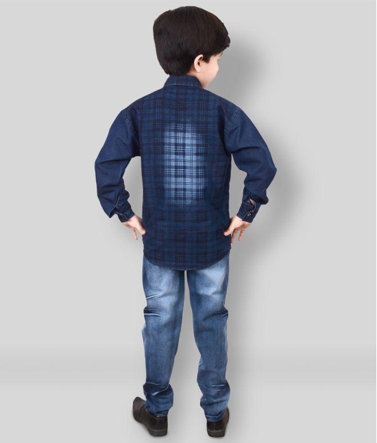 Arshia Fashions Boys Shirt and Denim Set Party wear - None