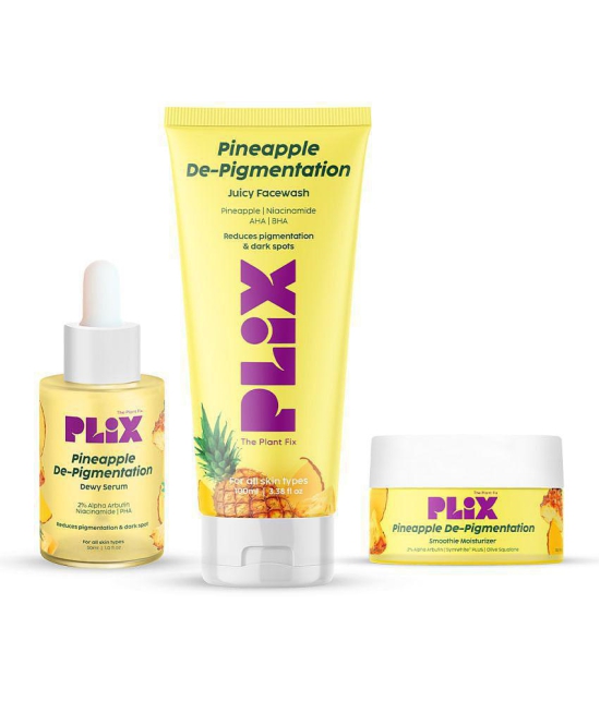 The Plant Fix Plix Pineapple Pigmentation Skincare Kit For Dark Spot Removal(3 Items in the set)