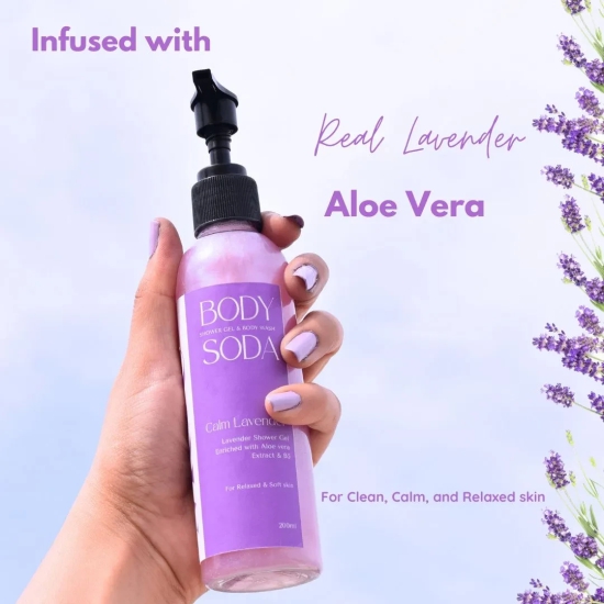 Calm Lavender Body Wash For Relaxed Skin