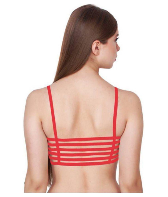 Galani Red Sports Bra - None