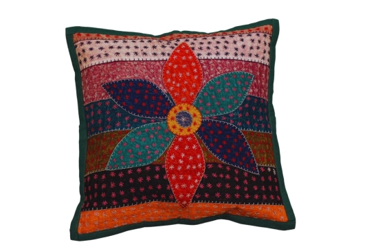 Tisser Patchwork cushion cover  (set of 4)Size-16x16