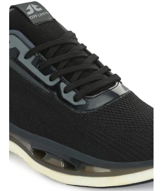 OFF LIMITS - OBSIDIAN Black Mens Sports Running Shoes - None