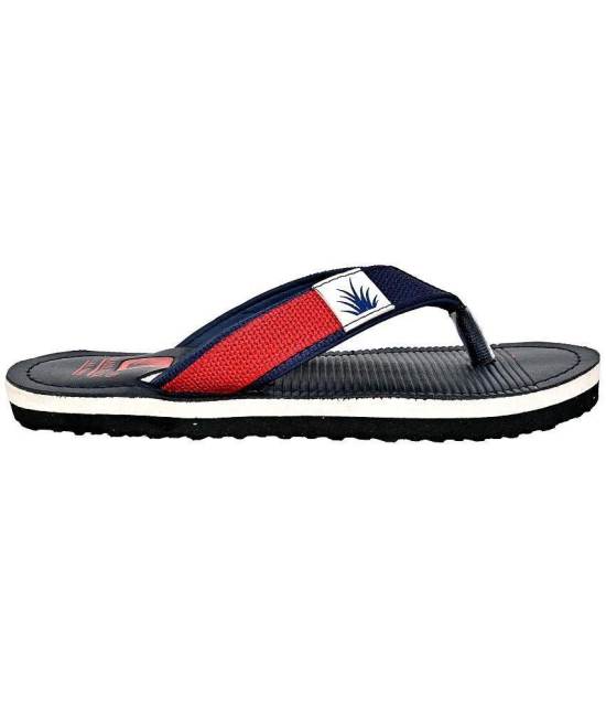 GRASS WALK - Blue Men's Thong Flip Flop - None