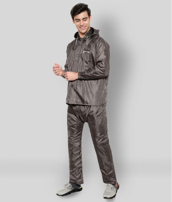 Zacharias Grey Rain Suit - 2XL