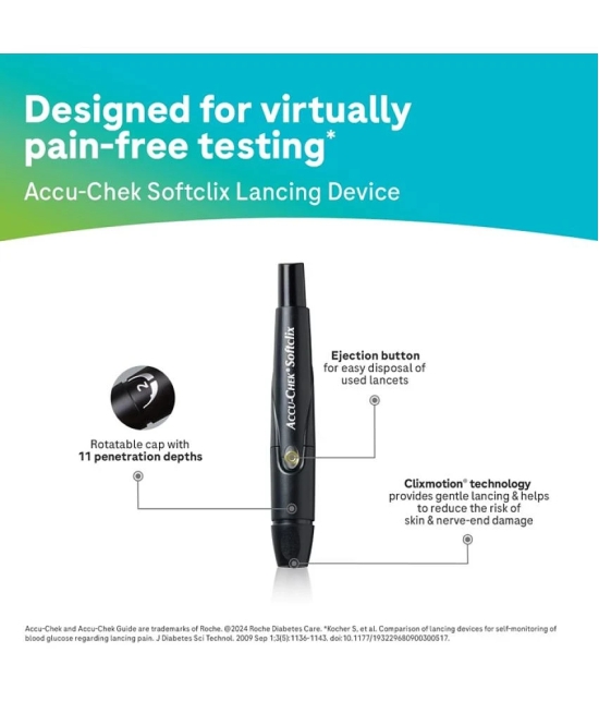 Accu-Chek Guide Kit+10 strips+10 Lancet Glucometer