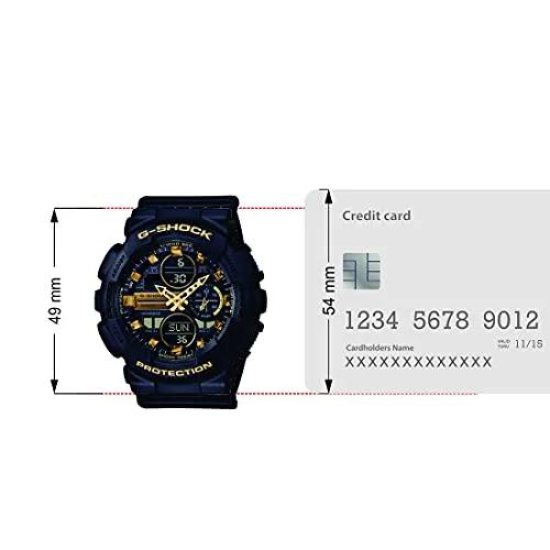 Casio G-Shock Analog-Digital Black Dial Women GMA-S140M-1ADR (G1060)