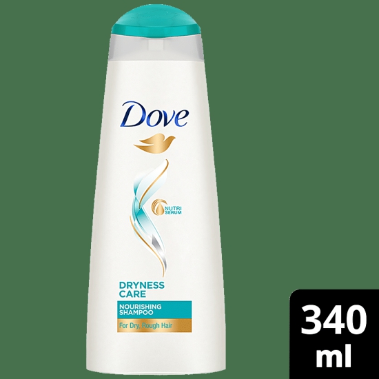 Dove Dryness Care Shampoo, 340 Ml