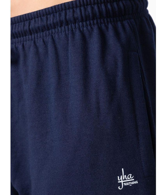 YHA - Navy Fleece Mens Trackpants ( Pack of 1 ) - None