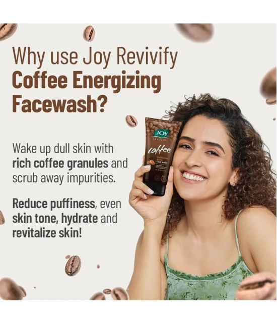 Joy Revivify Energizing Glow Coffee Face Wash (150 x 2), Buy 1 & Get 1 FREE