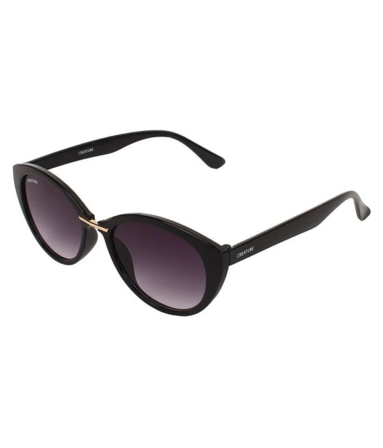 Creature - Purple Cat Eye Sunglasses ( TIDE-101 ) - Medium