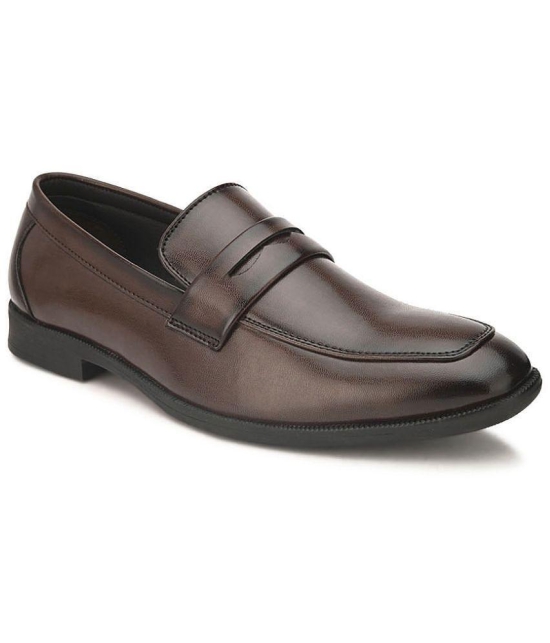 Fentacia - Brown Men's Mocassin Formal Shoes - None